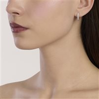 Orecchini Mabina in Argento Diamante Lab Grown 0.07 Ct 563988 - 563988